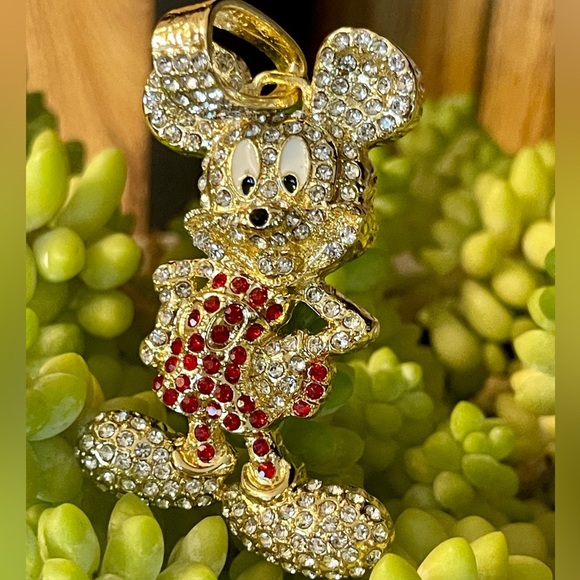 14K Gold Plated Minnie Pendant - Picture 8 of 14